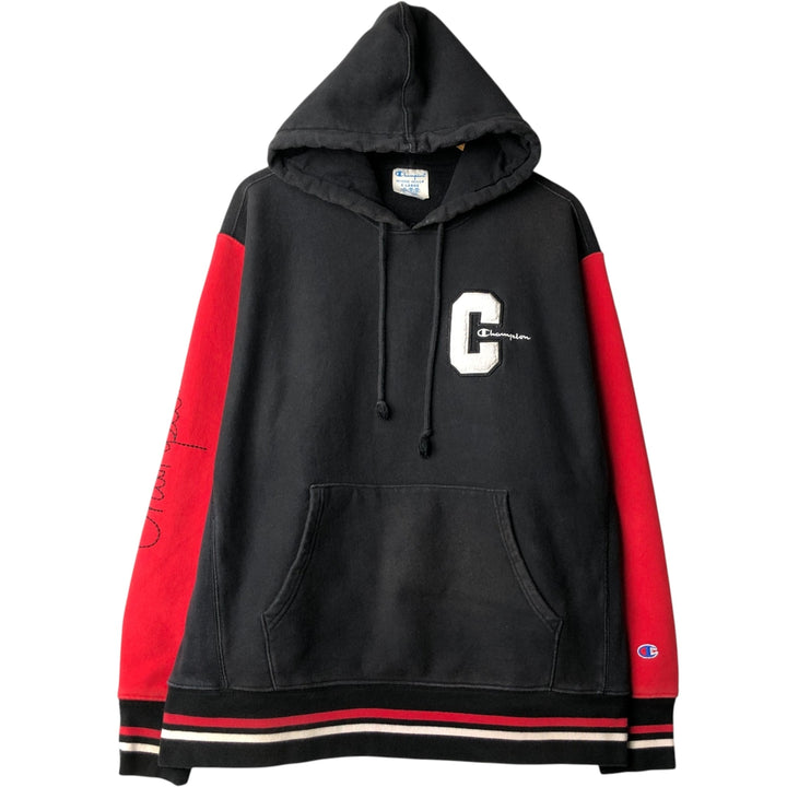 Champion REVERSE WEAVE Reverse Weave Sweat Pullover Hoodie Men's XL cotton red type Vintage Second Hand
