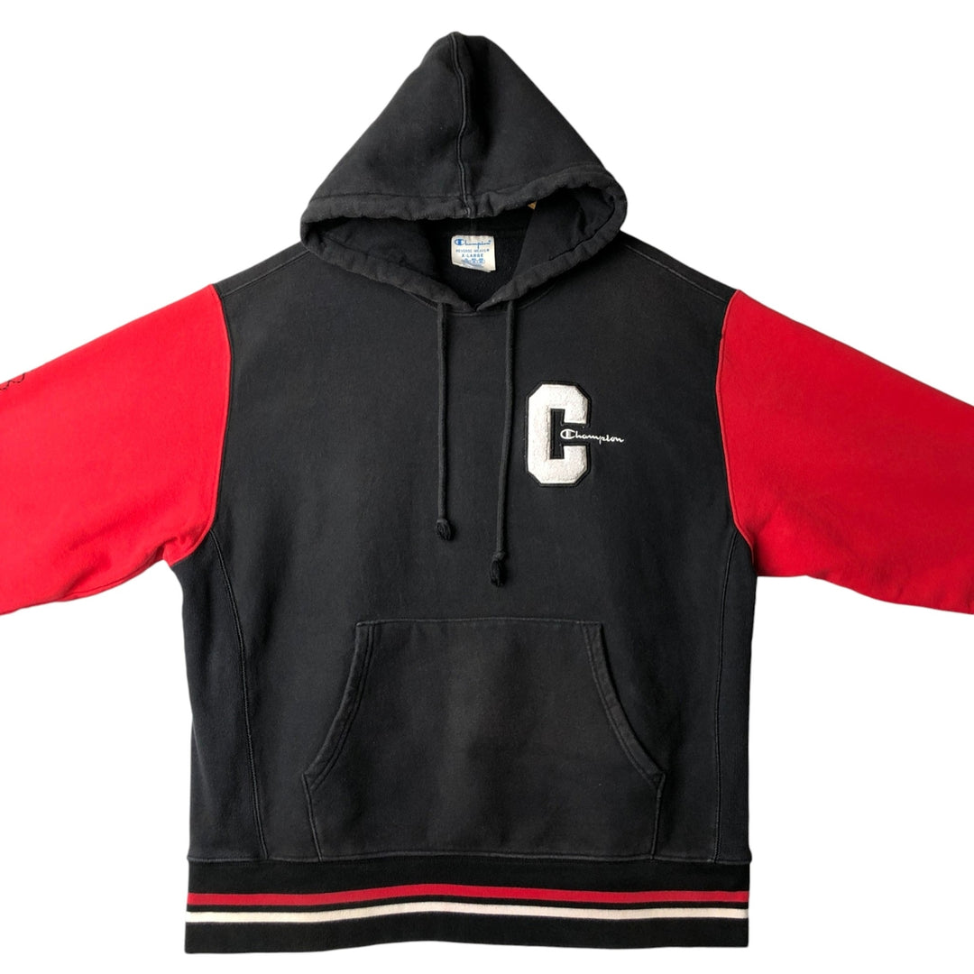 Champion REVERSE WEAVE Reverse Weave Sweat Pullover Hoodie Men's XL cotton red type Vintage Second Hand