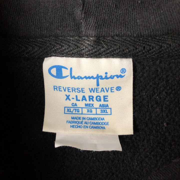 Champion REVERSE WEAVE Reverse Weave Sweat Pullover Hoodie Men's XL cotton red type Vintage Second Hand