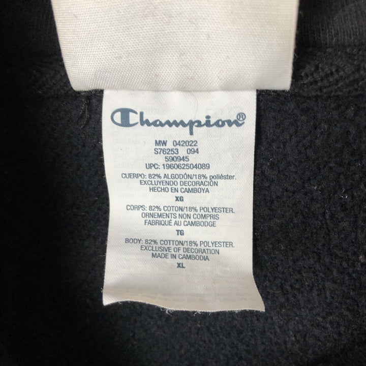 Champion REVERSE WEAVE Reverse Weave Sweat Pullover Hoodie Men's XL cotton red type Vintage Second Hand