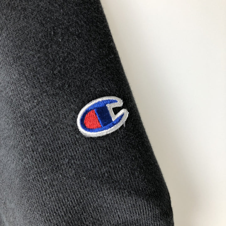Champion REVERSE WEAVE Reverse Weave Sweat Pullover Hoodie Men's L size unclear black type Vintage Second Hand