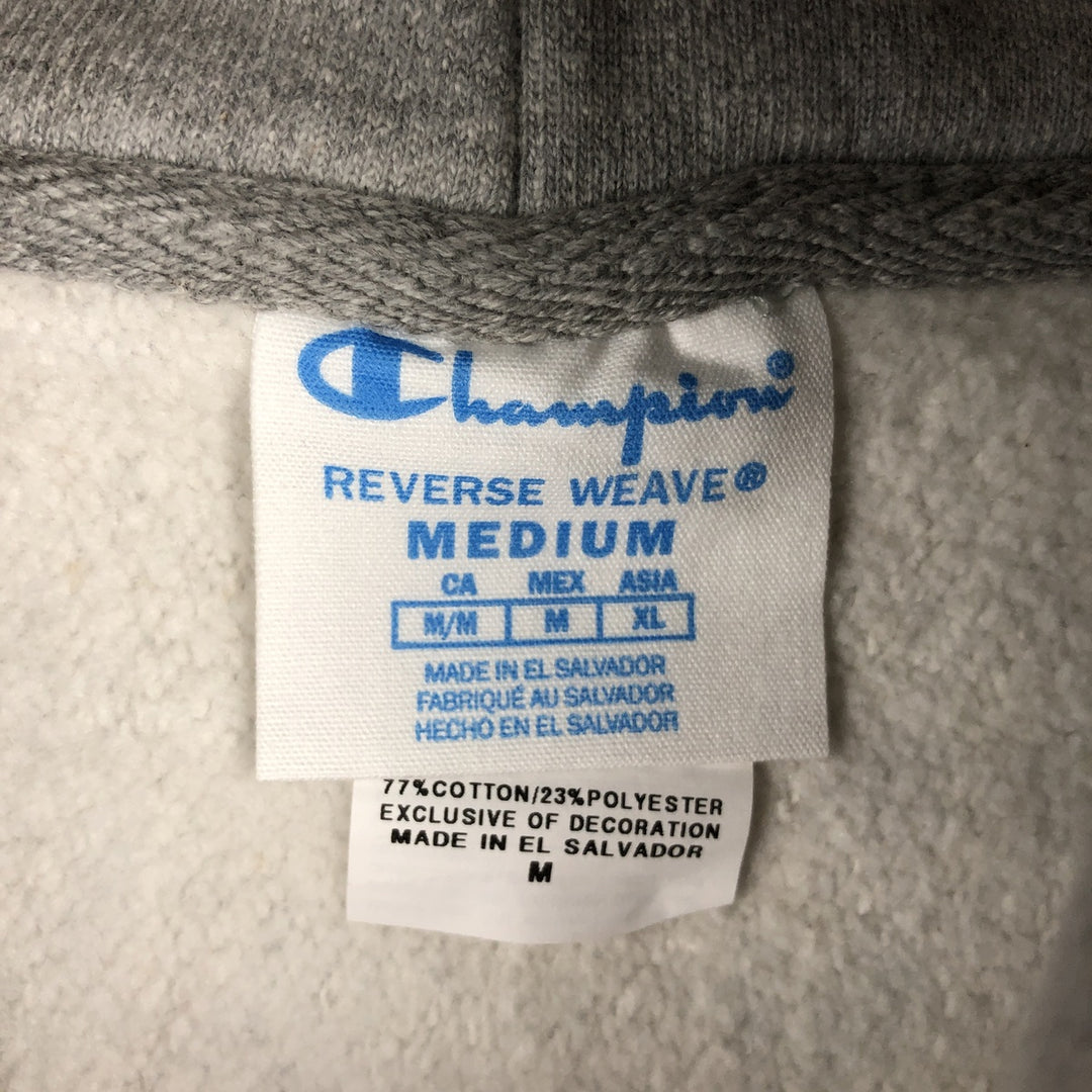 Champion REVERSE WEAVE Reverse Weave College Sweat Pullover Hoodie Men's M cotton gray type Vintage Second Hand