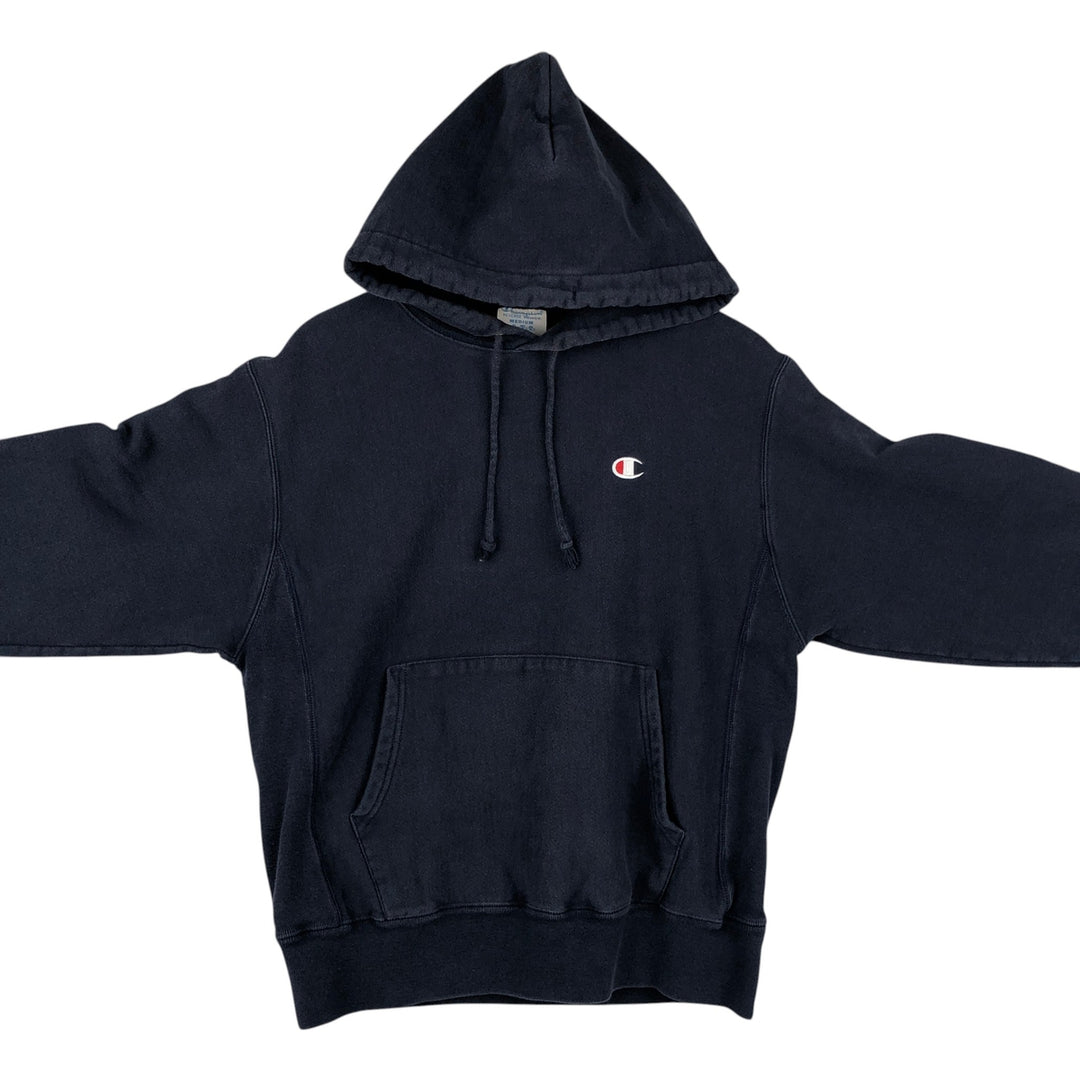 Champion REVERSE WEAVE (Men's size M equivalent) cotton navy blue type Vintage Second Hand