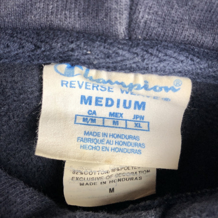 Champion REVERSE WEAVE (Men's size M equivalent) cotton navy blue type Vintage Second Hand