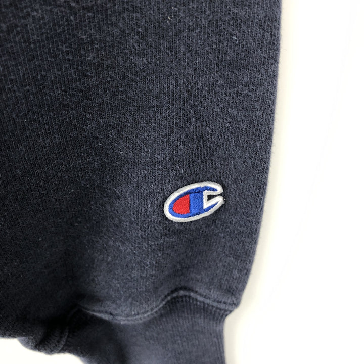 Champion REVERSE WEAVE (Men's size M equivalent) cotton navy blue type Vintage Second Hand