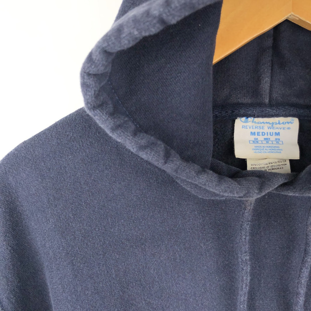 Champion REVERSE WEAVE (Men's size M equivalent) cotton navy blue type Vintage Second Hand