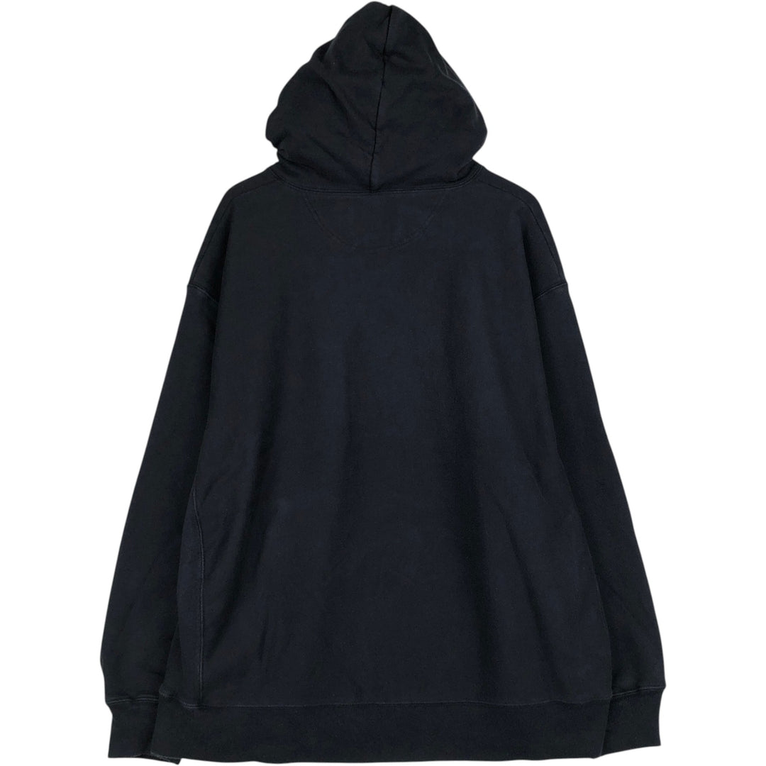 2000'S Champion Original Reverse Weave College Sweatshirt Pullover Hoodie, Men's XXL equivalent. cotton black type Vintage Second Hand