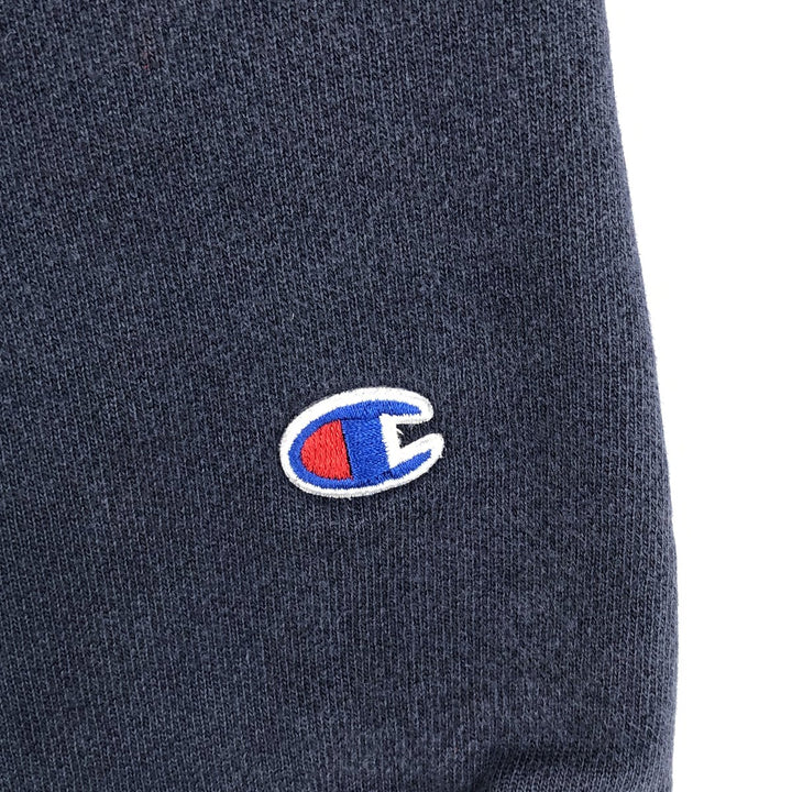Champion REVERSE WEAVE Advertising Sweat Pullover Hoodie Men's L size cotton navy blue type Vintage Second Hand