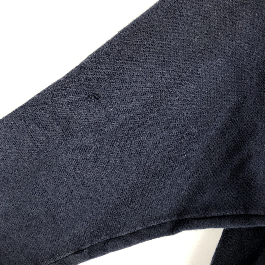 Champion REVERSE WEAVE Advertising Sweat Pullover Hoodie Men's L size cotton navy blue type Vintage Second Hand
