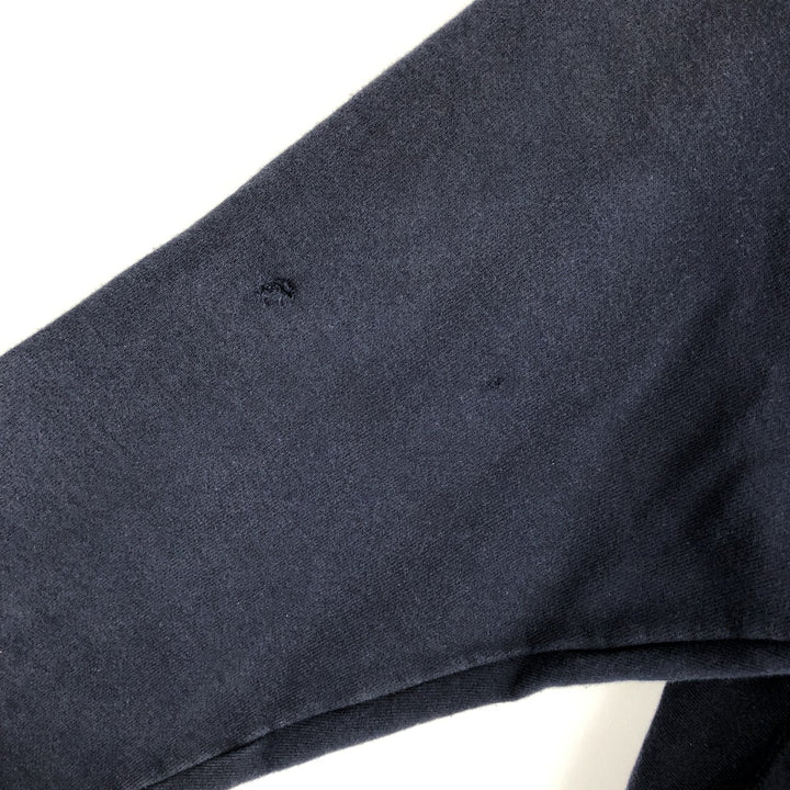 Champion REVERSE WEAVE Advertising Sweat Pullover Hoodie Men's L size cotton navy blue type Vintage Second Hand