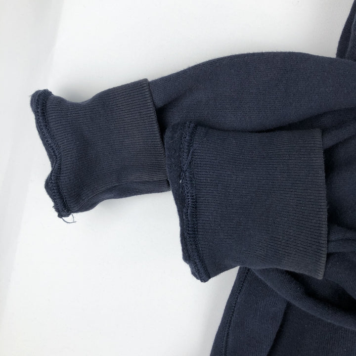 Champion REVERSE WEAVE Advertising Sweat Pullover Hoodie Men's L size cotton navy blue type Vintage Second Hand