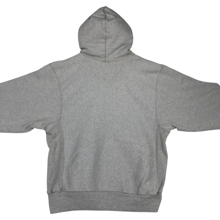 2000'S Champion Premium Reverse Weave College Pullover Hoodie, Men's Size M cotton gray type Vintage Second Hand