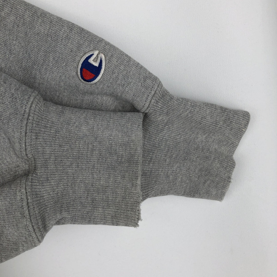 2000'S Champion Premium Reverse Weave College Pullover Hoodie, Men's Size M cotton gray type Vintage Second Hand