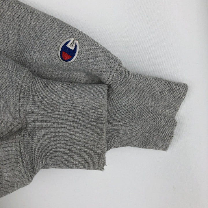 2000'S Champion Premium Reverse Weave College Pullover Hoodie, Men's Size M cotton gray type Vintage Second Hand
