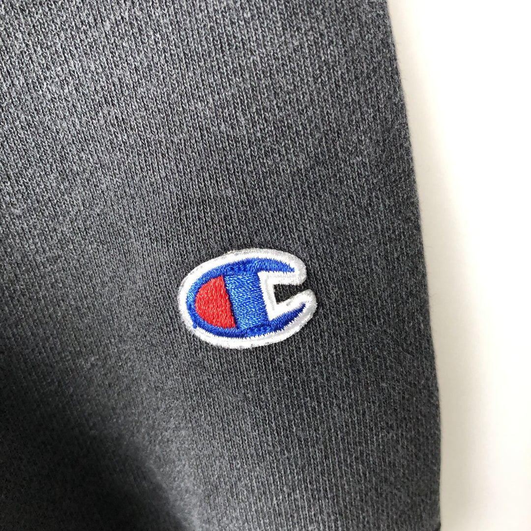 Champion REVERSE WEAVE Reverse Weave Sweat Pullover Hoodie Men's L size cotton black type Vintage Second Hand