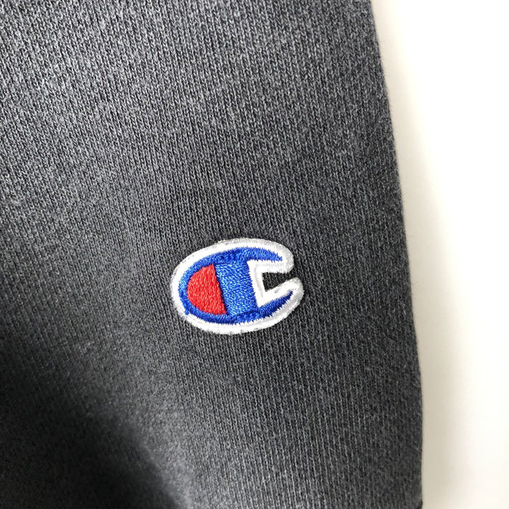 Champion REVERSE WEAVE Reverse Weave Sweat Pullover Hoodie Men's L size cotton black type Vintage Second Hand
