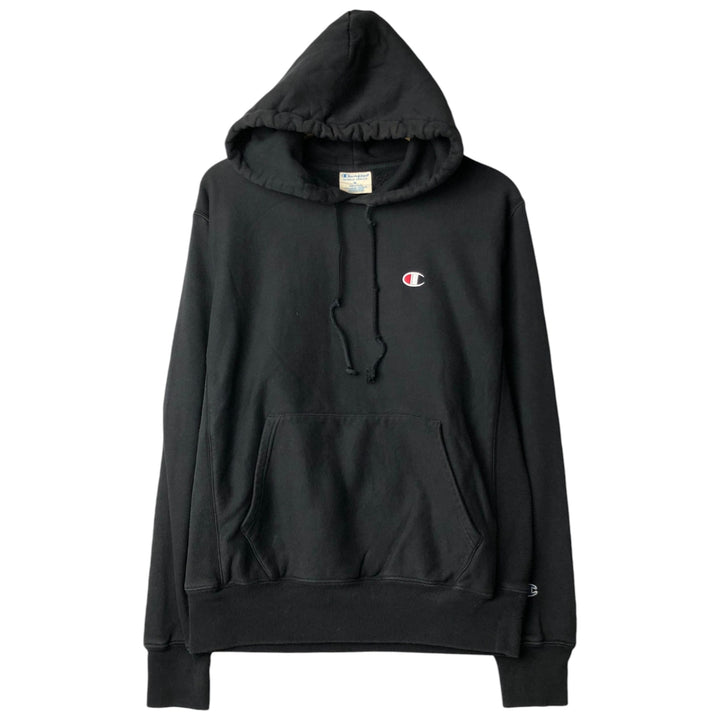 Champion REVERSE WEAVE Reverse Weave Sweat Pullover Hoodie Men's M cotton black type Vintage Second Hand