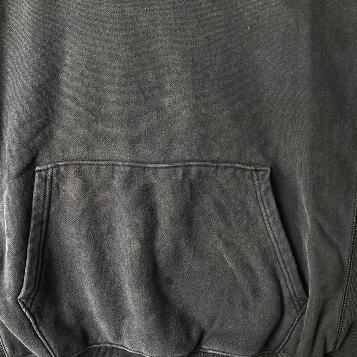 Champion REVERSE WEAVE Reverse Weave Sweat Pullover Hoodie Men's L size cotton black type Vintage Second Hand