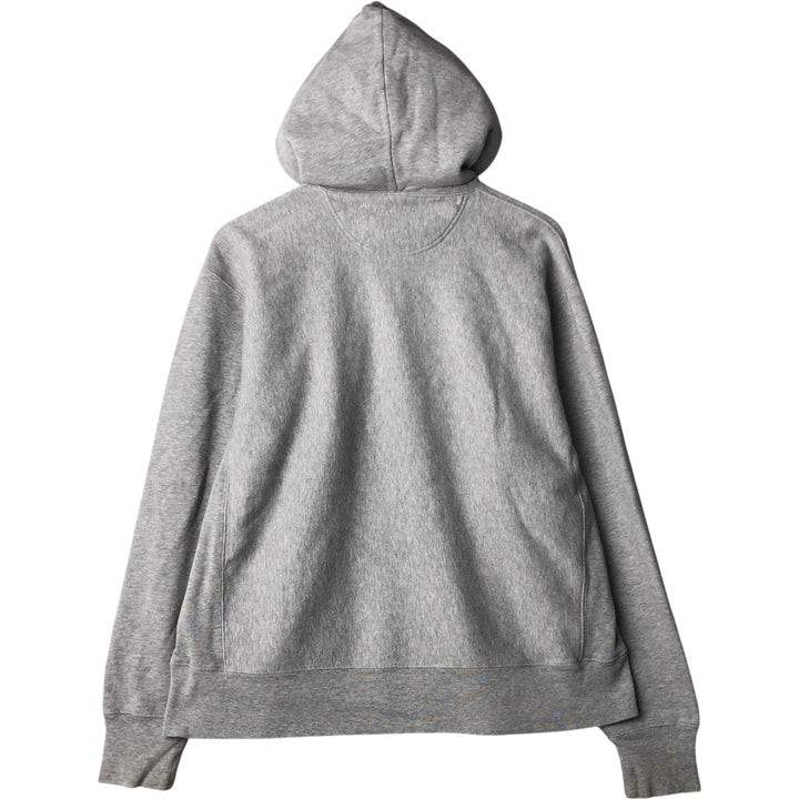 2000'S Champion Wisconsin University College Sweatshirt Pullover Hoodie (Men's Size M) cotton gray type Vintage Second Hand