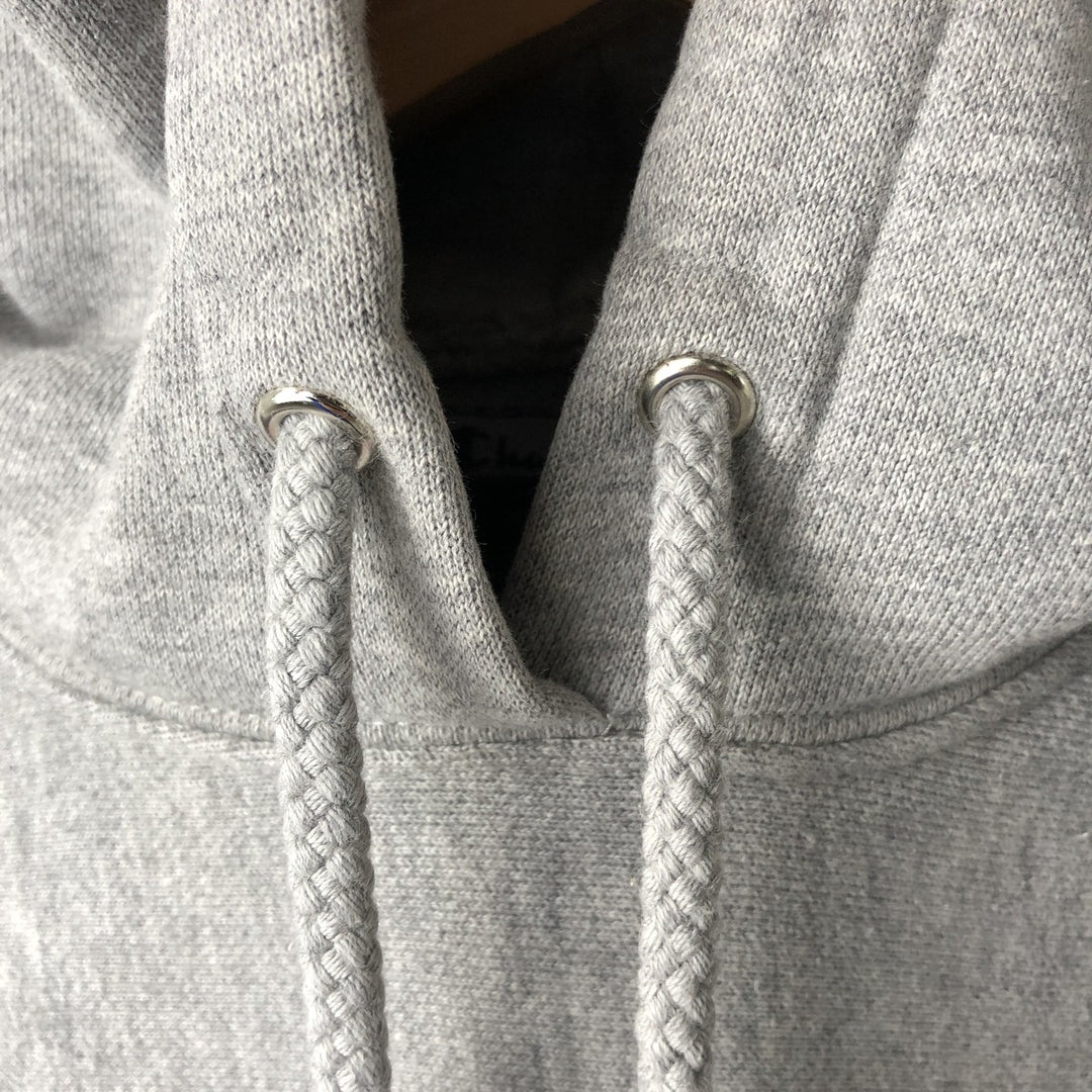 2000'S Champion Wisconsin University College Sweatshirt Pullover Hoodie (Men's Size M) cotton gray type Vintage Second Hand