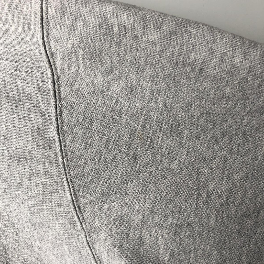 2000'S Champion Wisconsin University College Sweatshirt Pullover Hoodie (Men's Size M) cotton gray type Vintage Second Hand