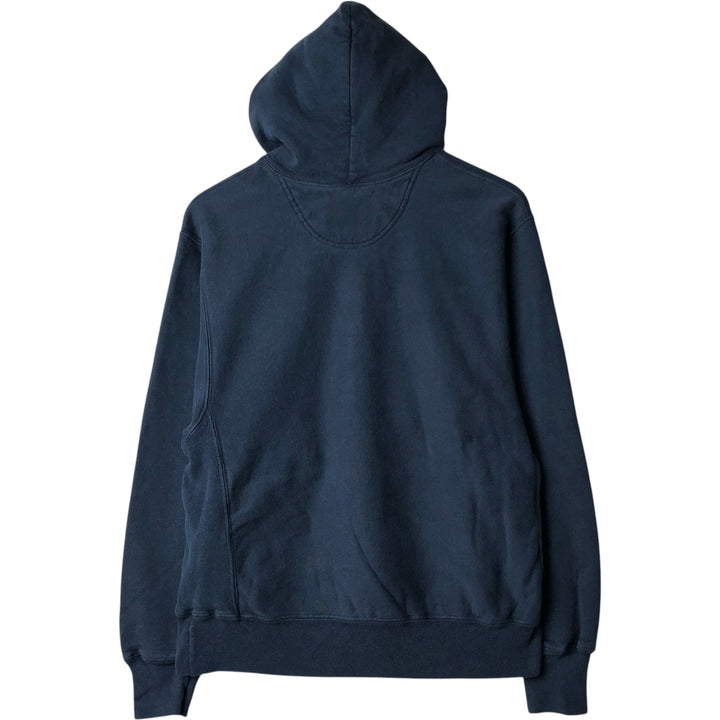 2000'S Champion Premium Reverse Weave College Pullover Hoodie, Men's Size Medium cotton navy blue type Vintage Second Hand