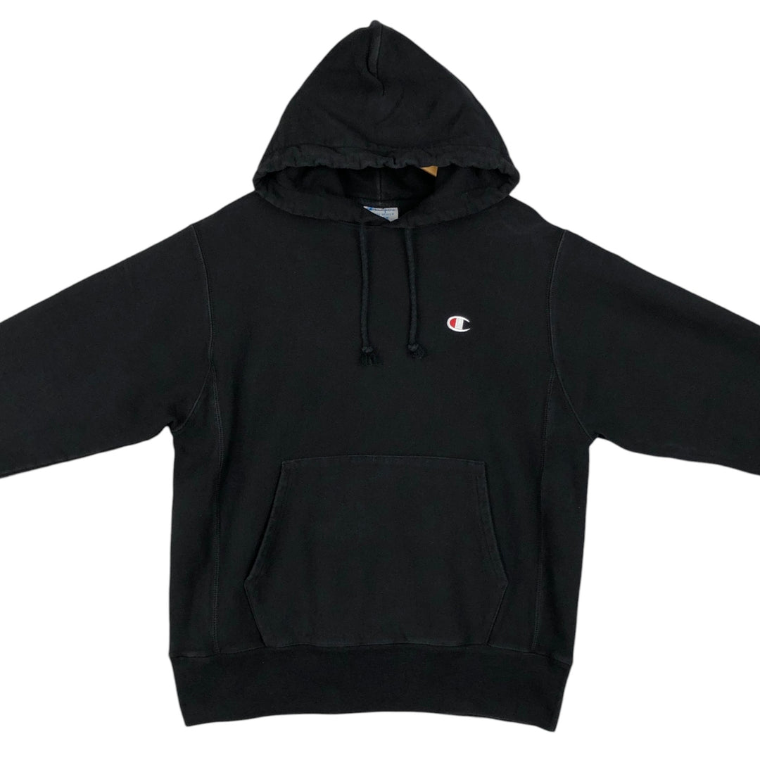 Champion REVERSE WEAVE Reverse Weave Sweat Pullover Hoodie Men's M cotton black type Vintage Second Hand