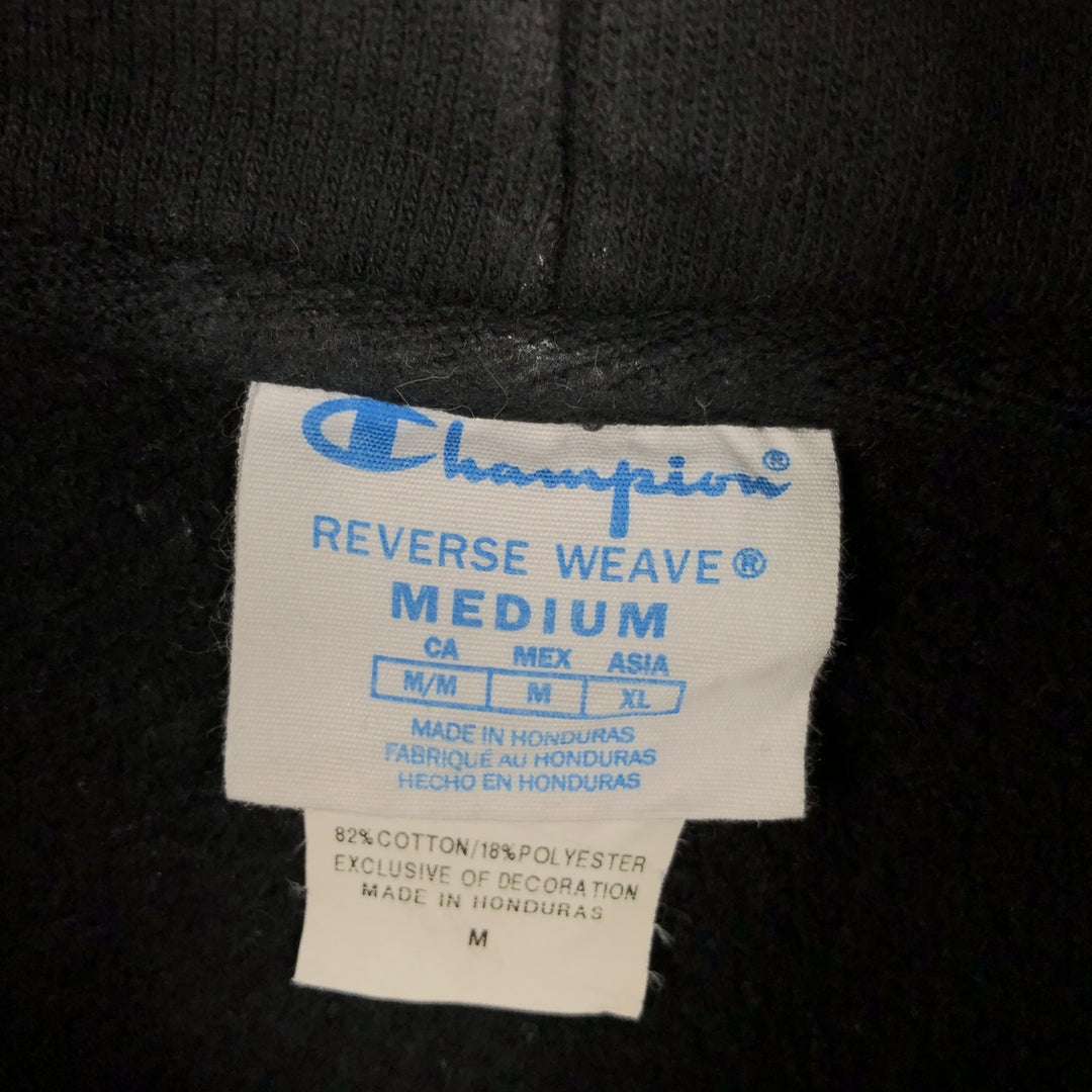 Champion REVERSE WEAVE Reverse Weave Sweat Pullover Hoodie Men's M cotton black type Vintage Second Hand