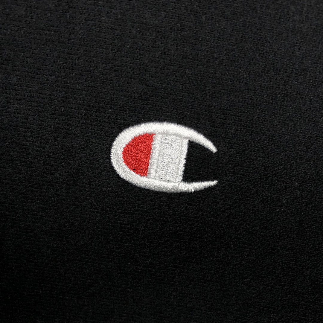 Champion REVERSE WEAVE Reverse Weave Sweat Pullover Hoodie Men's M cotton black type Vintage Second Hand