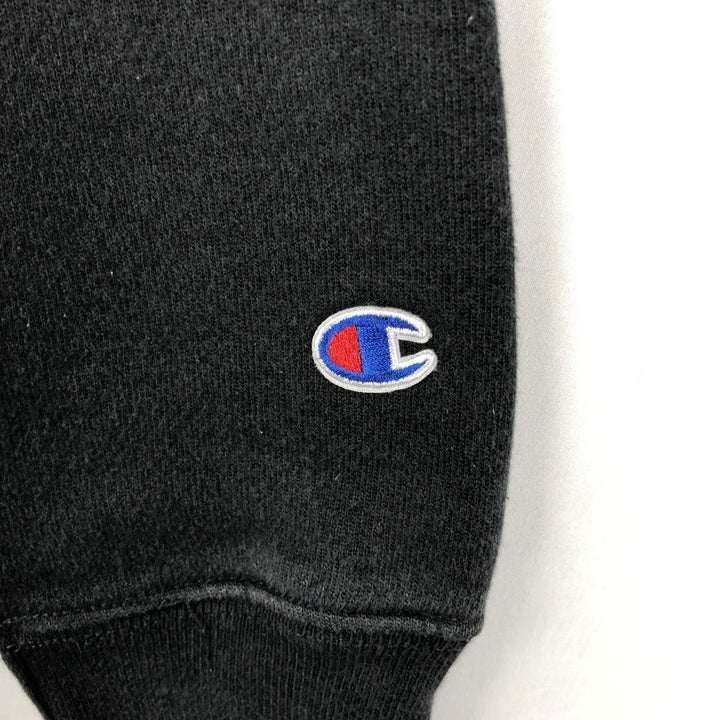 Champion REVERSE WEAVE Reverse Weave Sweat Pullover Hoodie Men's L size cotton black type Vintage Second Hand