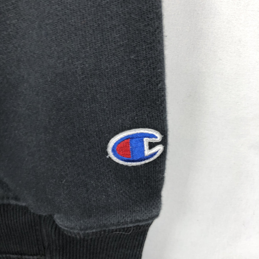 Champion REVERSE WEAVE Reverse Weave Sweat Pullover Hoodie Men's XL cotton black type Vintage Second Hand