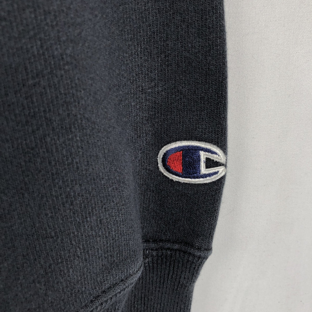 00'S Champion PREMIUM REVERSE WEAVE Premium Reverse Weave Sweat Pullover Hoodie Men's XL cotton black type Vintage Second Hand