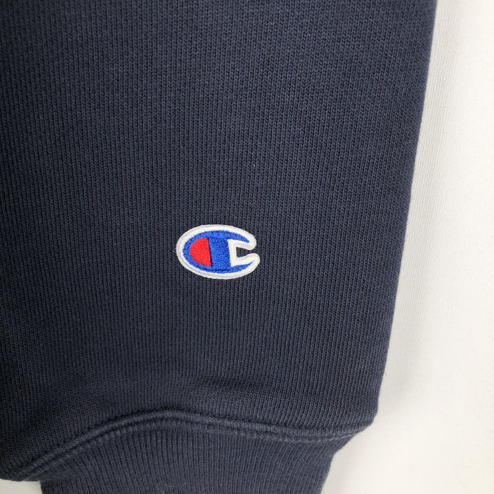 Champion REVERSE WEAVE Reverse Weave Sweat Pullover Hoodie Men's L size cotton navy blue type Vintage Second Hand