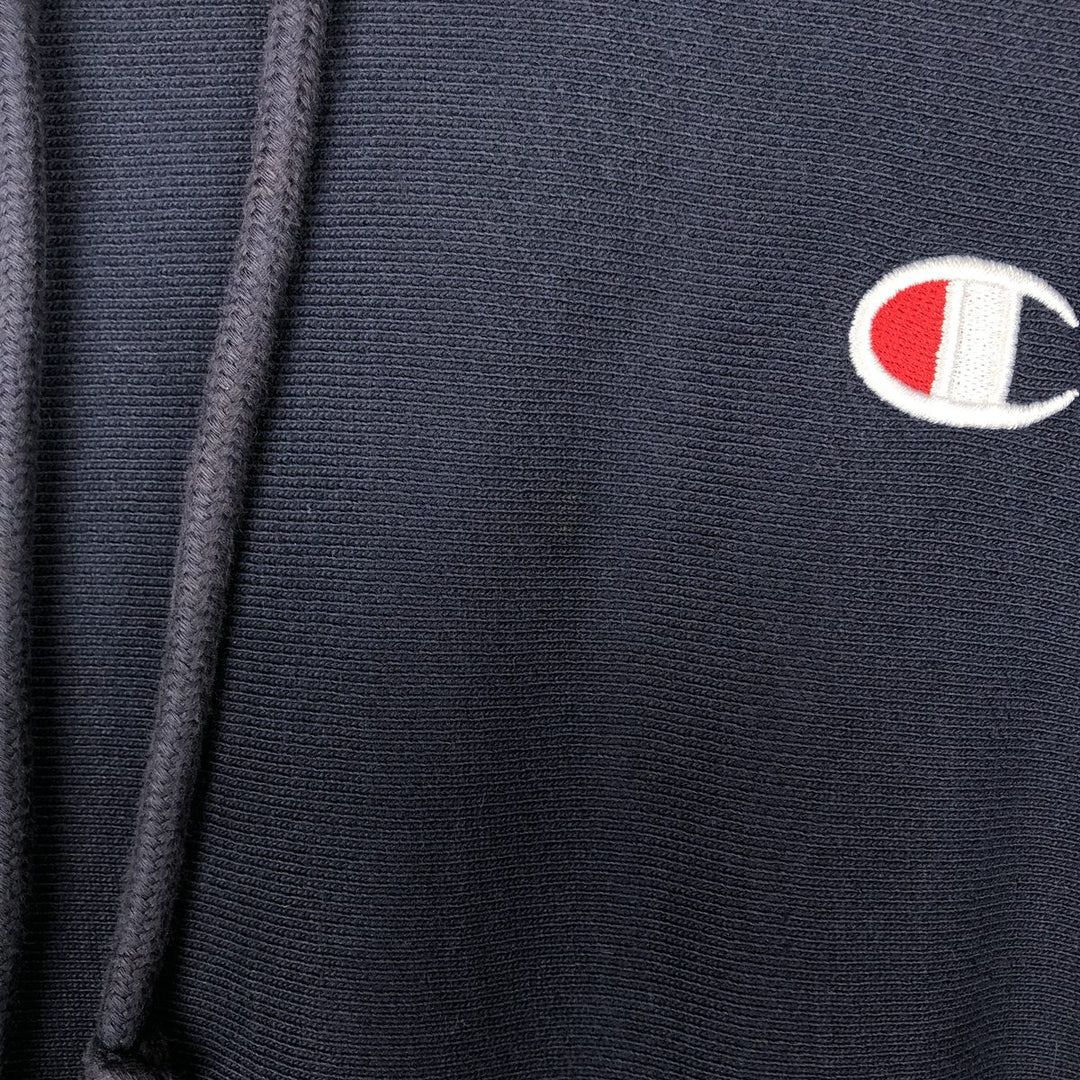 Champion REVERSE WEAVE Reverse Weave Sweat Pullover Hoodie Men's L size cotton navy blue type Vintage Second Hand