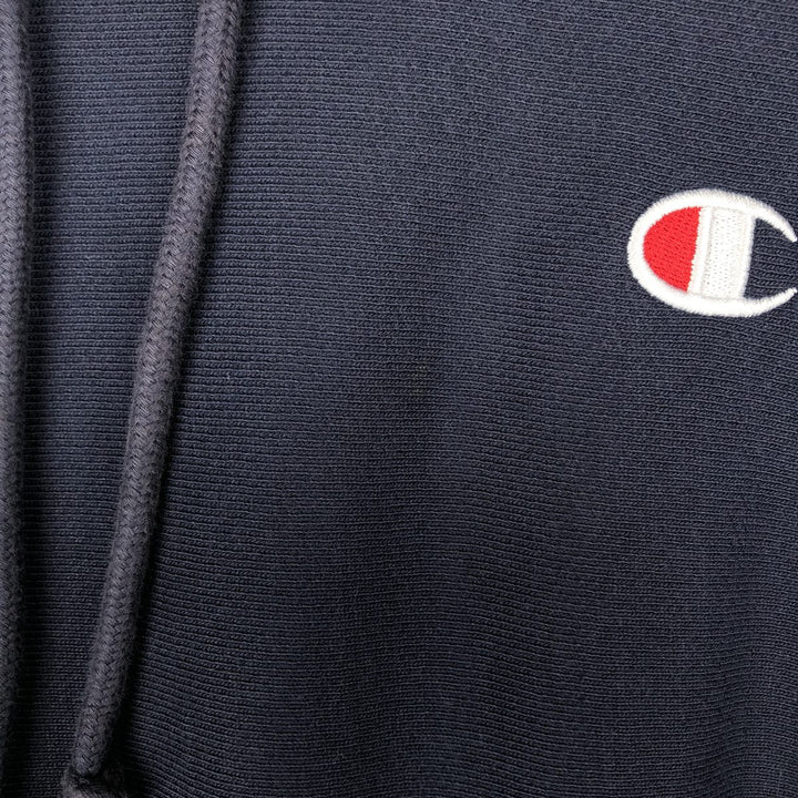 Champion REVERSE WEAVE Reverse Weave Sweat Pullover Hoodie Men's L size cotton navy blue type Vintage Second Hand