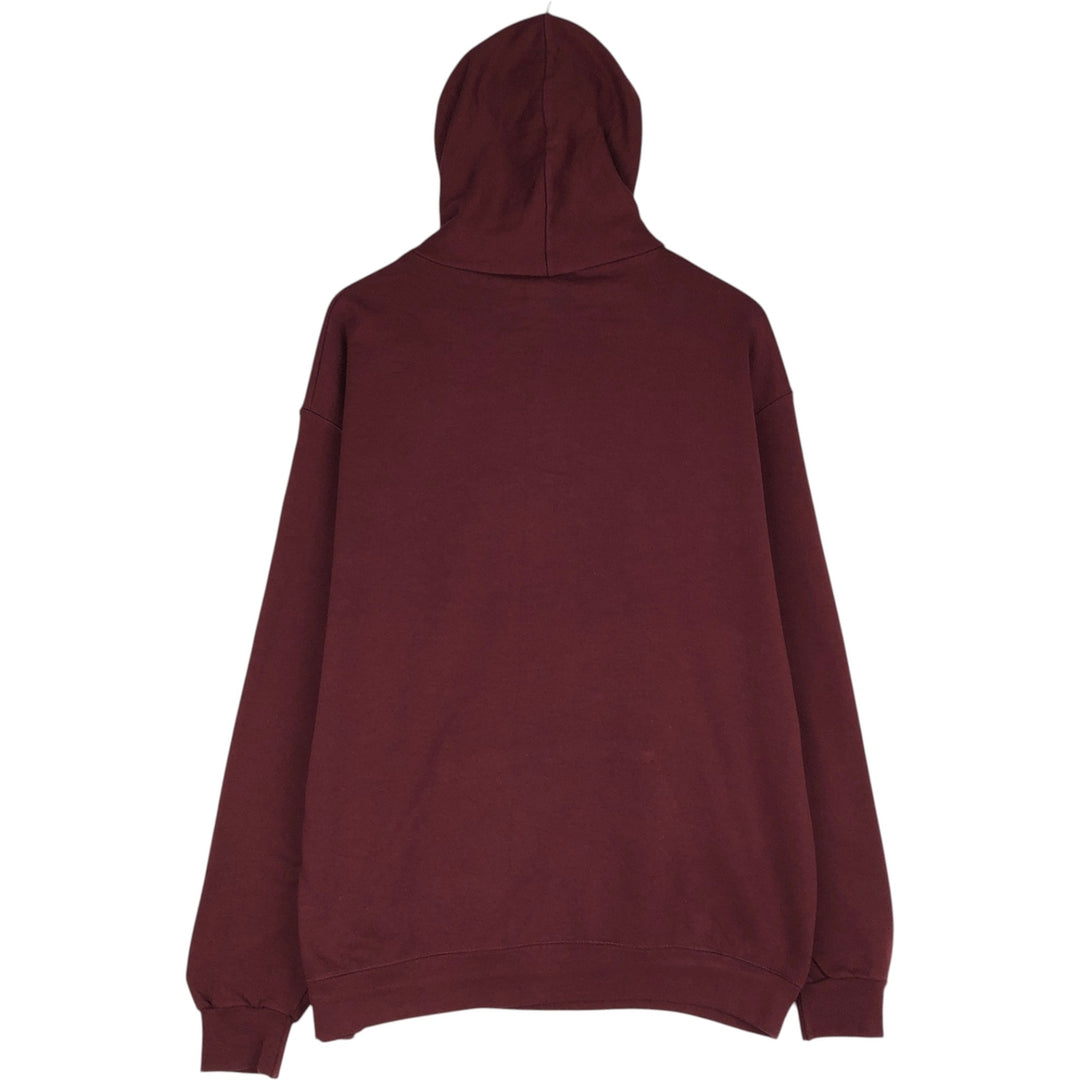Champion Authentic Athletic Wear Harvard University College Sweatshirt Pullover Hoodie, Men's Size XL (approx.) cotton burgundy type Vintage Second Hand