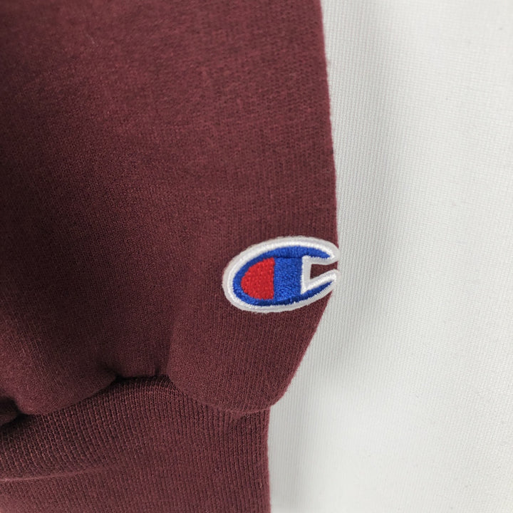 Champion Authentic Athletic Wear Harvard University College Sweatshirt Pullover Hoodie, Men's Size XL (approx.) cotton burgundy type Vintage Second Hand