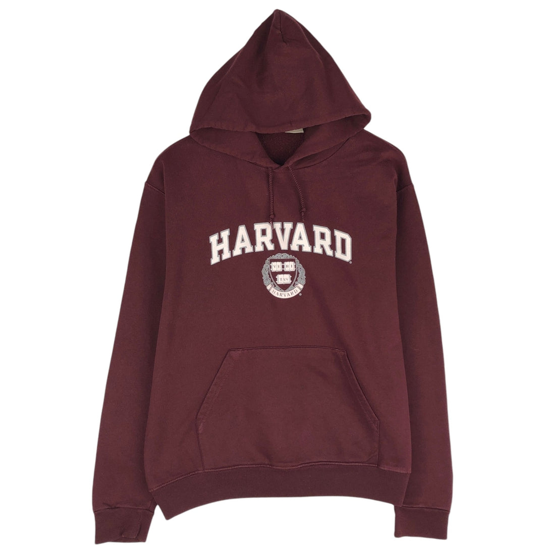 2000'S Champion Authentic Athletic Apparel Harvard University College Sweatshirt Pullover Hoodie (Men's Size M) unclear burgundy type Vintage Second Hand