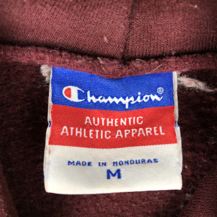 2000'S Champion Authentic Athletic Apparel Harvard University College Sweatshirt Pullover Hoodie (Men's Size M) unclear burgundy type Vintage Second Hand