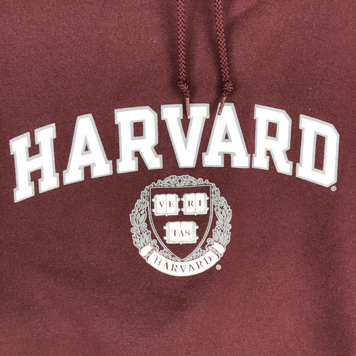 2000'S Champion Authentic Athletic Apparel Harvard University College Sweatshirt Pullover Hoodie (Men's Size M) unclear burgundy type Vintage Second Hand