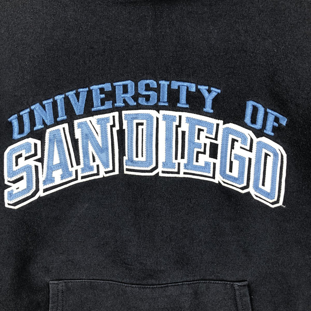 Champion Authentic Athletic Apparel College Pullover Hoodie, Men's Size L unclear black type Vintage Second Hand