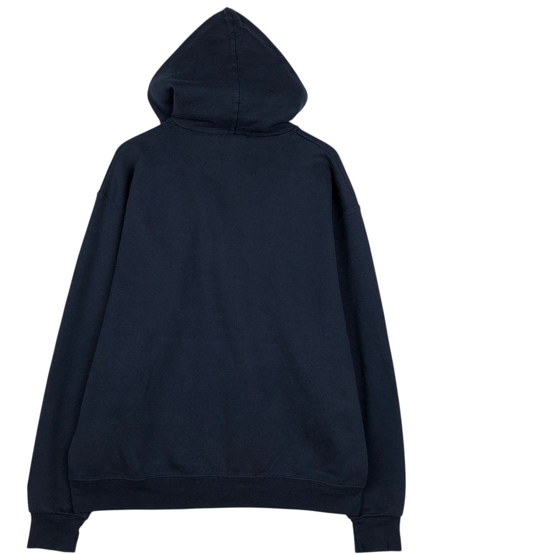 Champion Authentic Athletic Apparel College Pullover Hoodie, Men's XL unclear navy blue type Vintage Second Hand