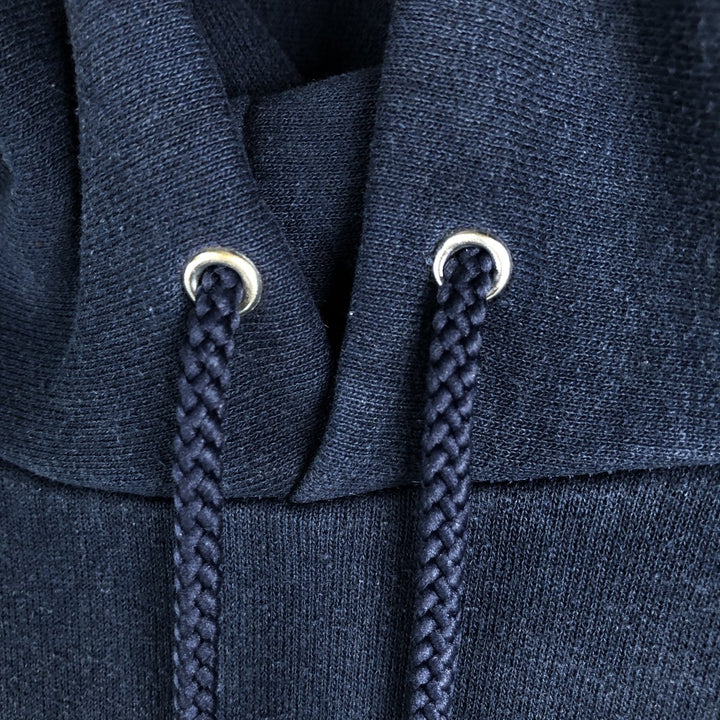 Champion ECO FLEECE YALE College Sweatshirt Pullover Hoodie (Men's Size L) unclear navy blue type Vintage Second Hand