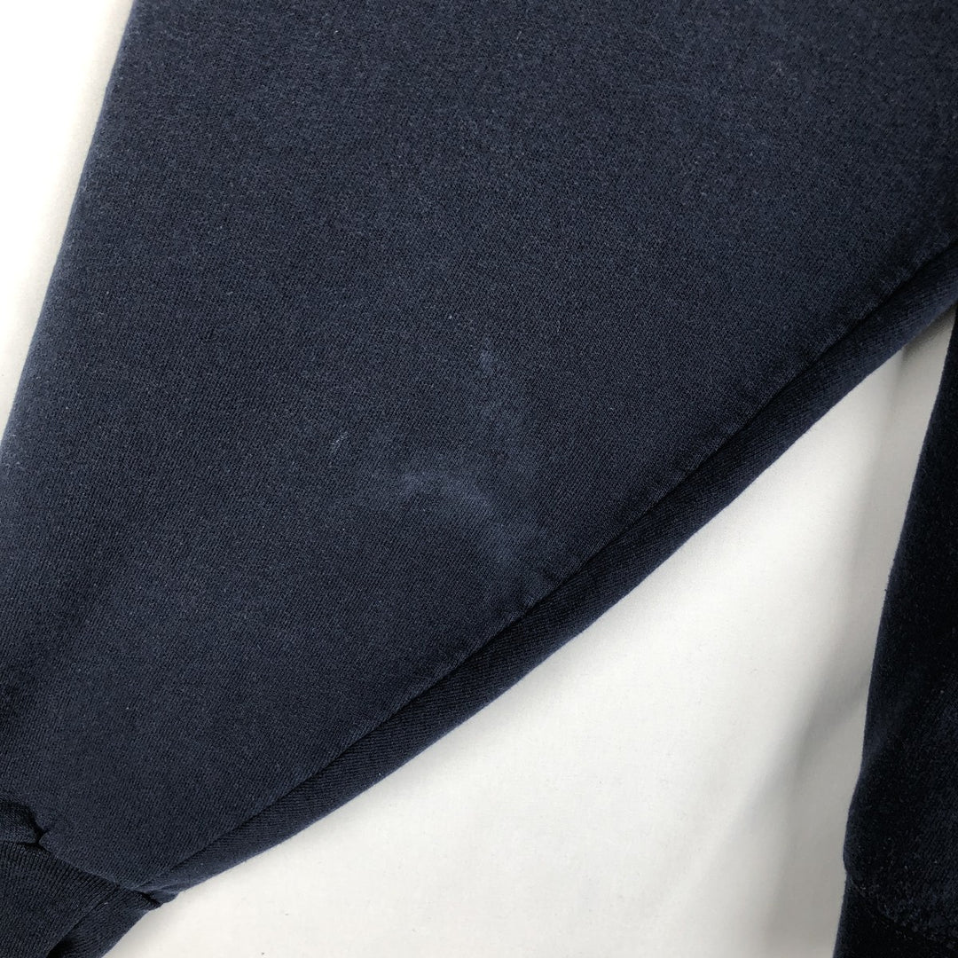 Champion ECO FLEECE YALE College Sweatshirt Pullover Hoodie (Men's Size L) unclear navy blue type Vintage Second Hand