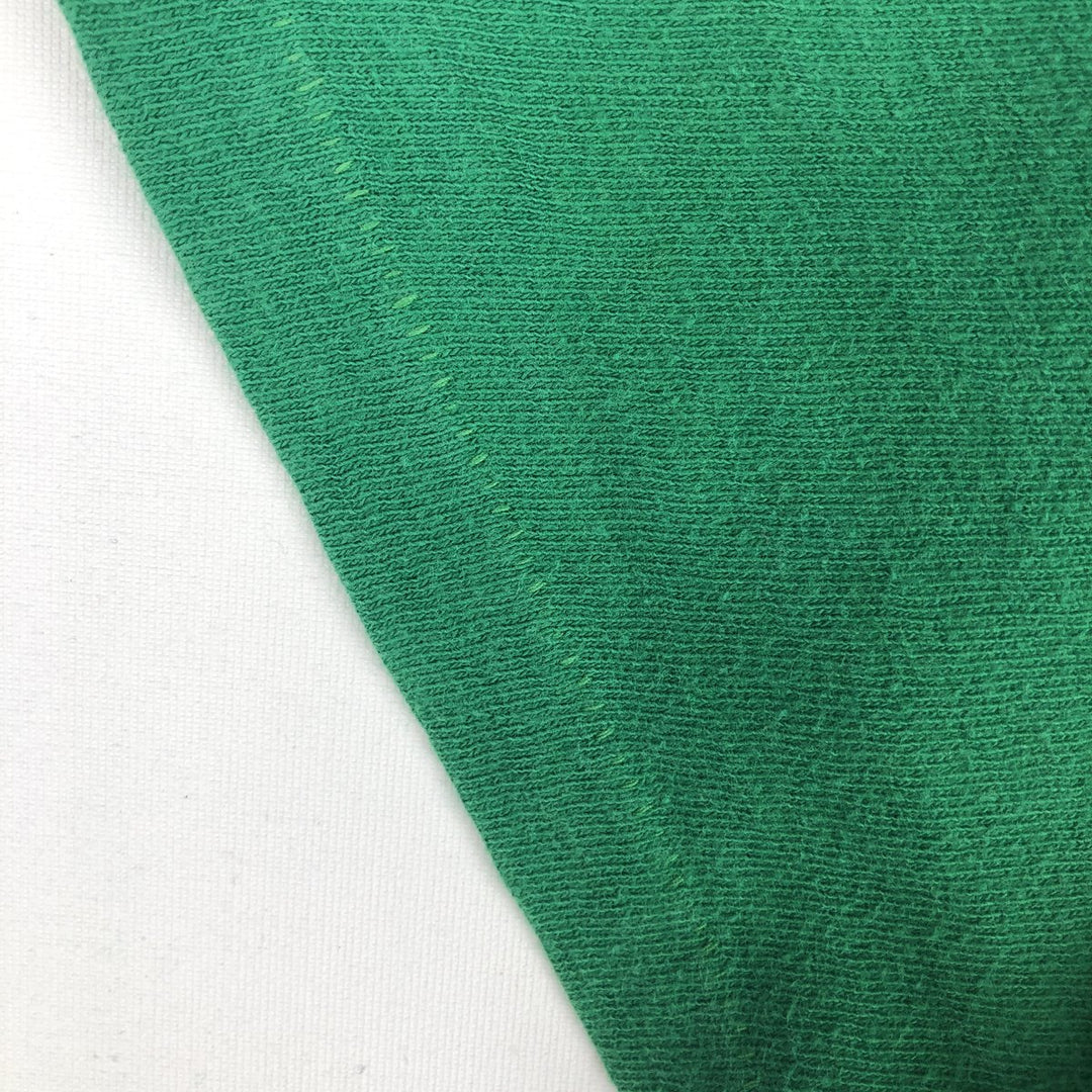 70'S style printed T-shirt, women's size S (approx.) unclear green type Vintage Second Hand