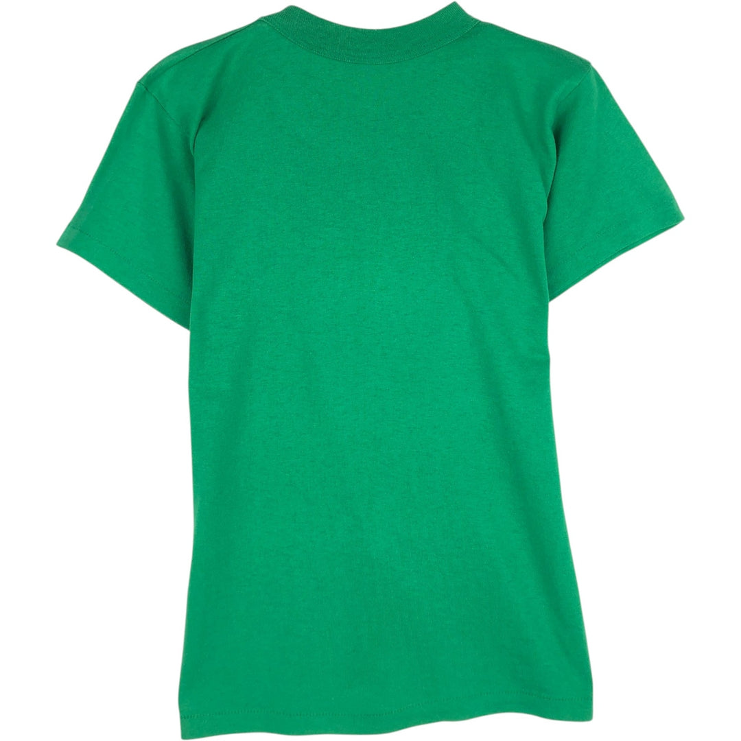 80s-90'S Swing Tee - Grateful Dead Skull Pattern Band T-Shirt - Women's Size S (Equivalent) - Vintage polyester green type Vintage Second Hand