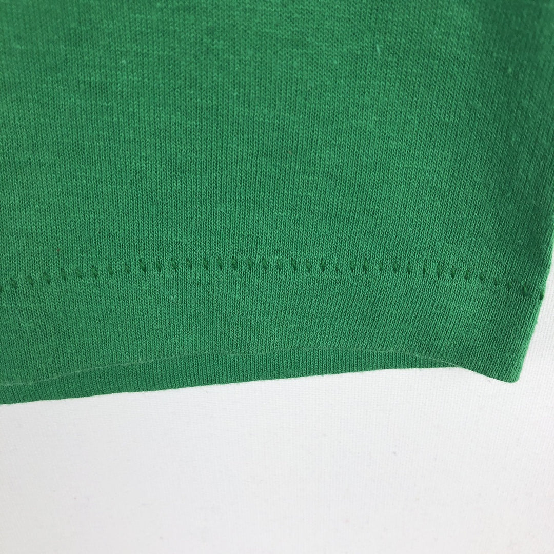 80s-90'S Swing Tee - Grateful Dead Skull Pattern Band T-Shirt - Women's Size S (Equivalent) - Vintage polyester green type Vintage Second Hand