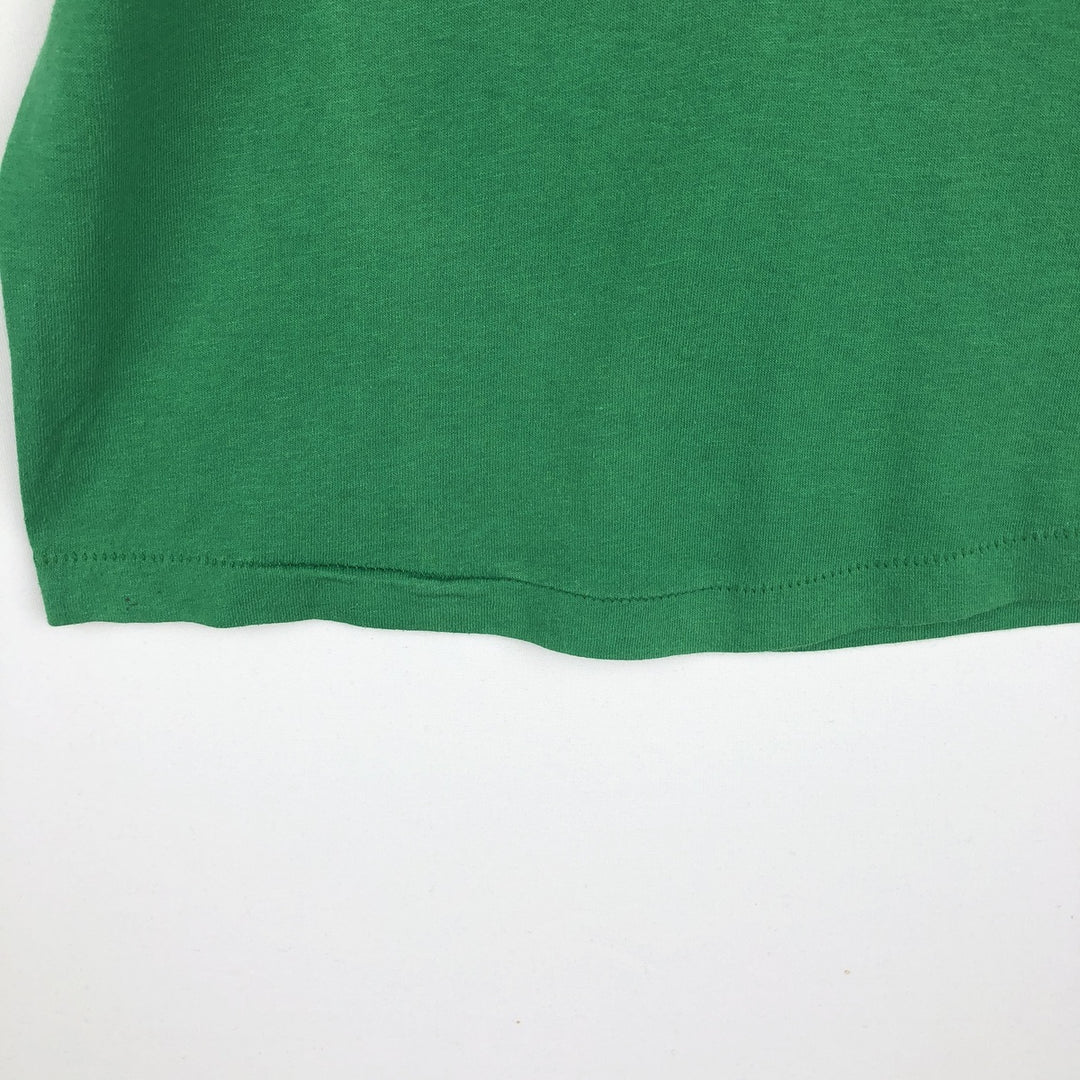 80s-90'S Swing Tee - Grateful Dead Skull Pattern Band T-Shirt - Women's Size S (Equivalent) - Vintage polyester green type Vintage Second Hand