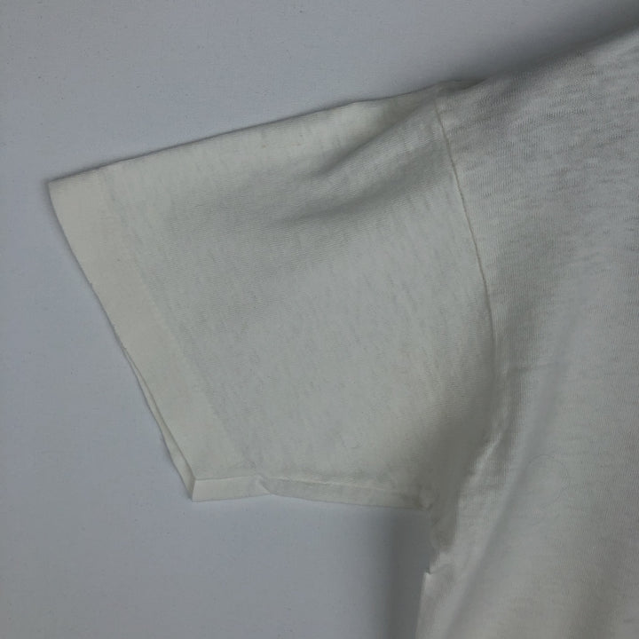 80'S FIDO DIDO Print T-shirt, Women's Size M (approx.) unclear white type Vintage Second Hand