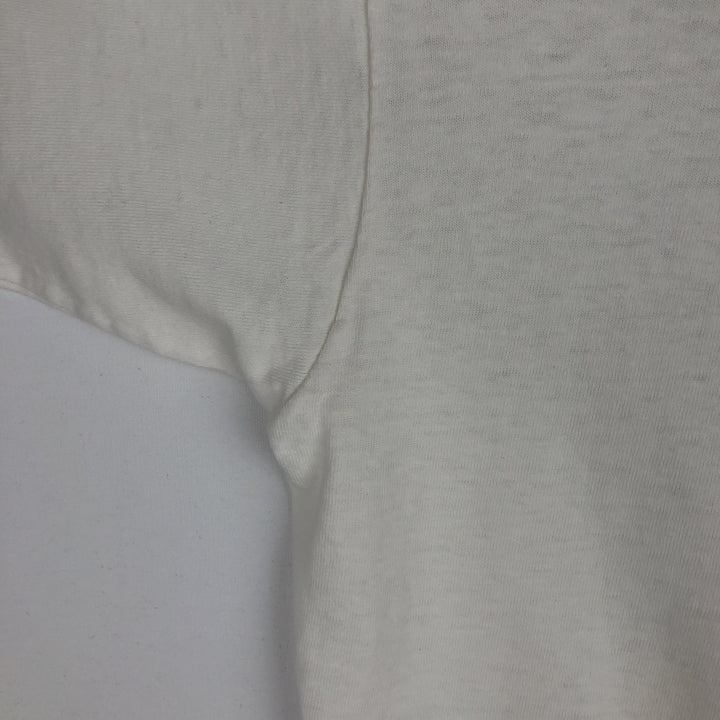 80'S FIDO DIDO Print T-shirt, Women's Size M (approx.) unclear white type Vintage Second Hand